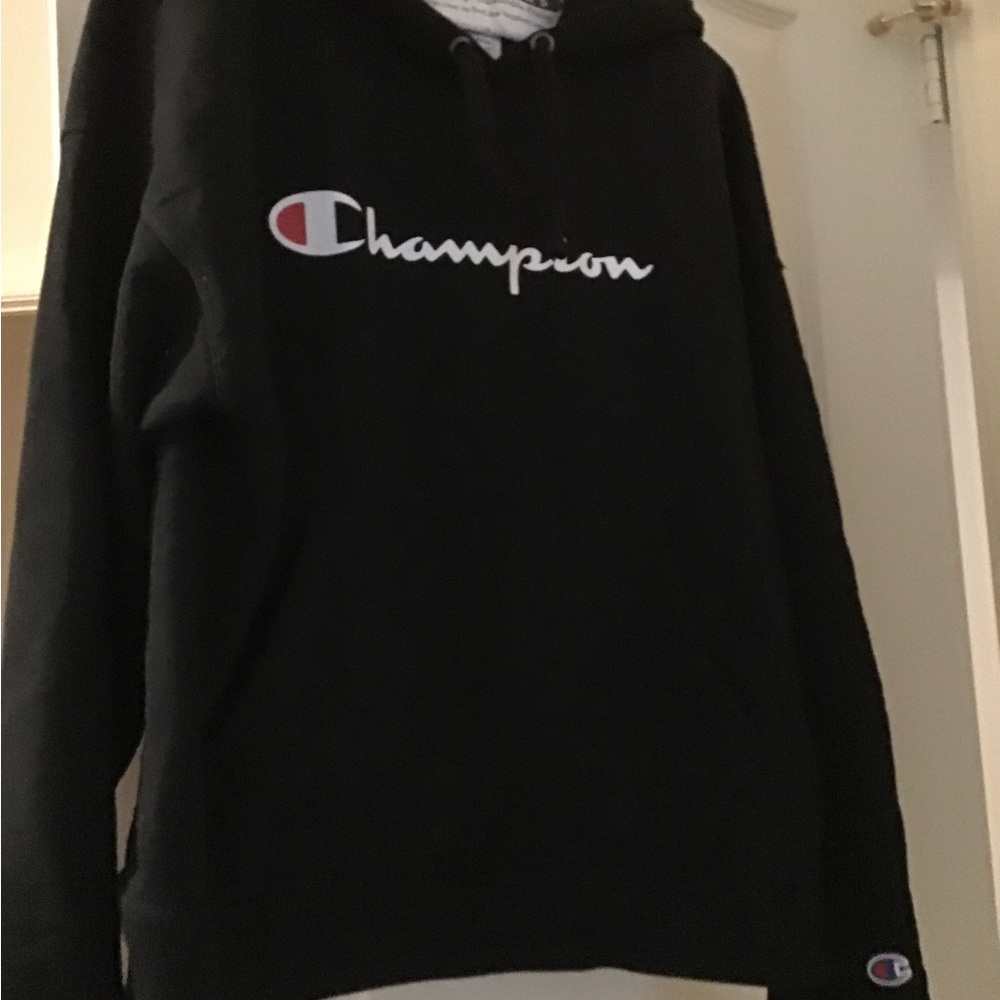 Champion black hoodie